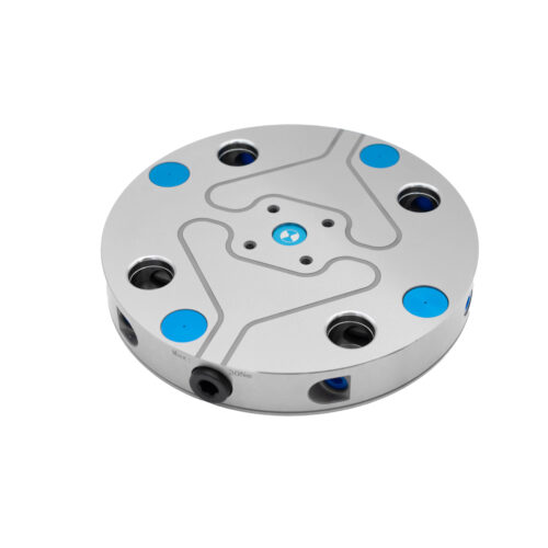 Zero-Point Plate – Round – 176x176x27mm – Grid 96