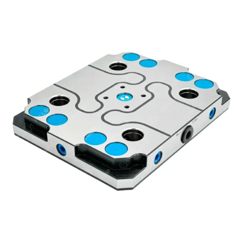 Zero-Point Plate – Rectangle – Ø192x156x27mm – Grid 96