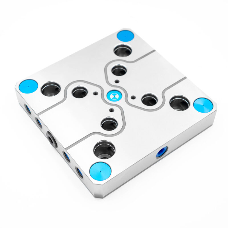 Zero-Point Combo Plate – 52 / 96 Grid – Square – 156x156x27mm - Image 3