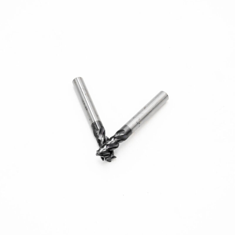 Variable Helix TiAlN Coated Tungsten Carbide End Mill – 4 Flute - Image 4