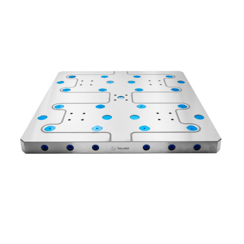 384x384x27mm Quad Plate, Zero-Point Plate, Grid 96