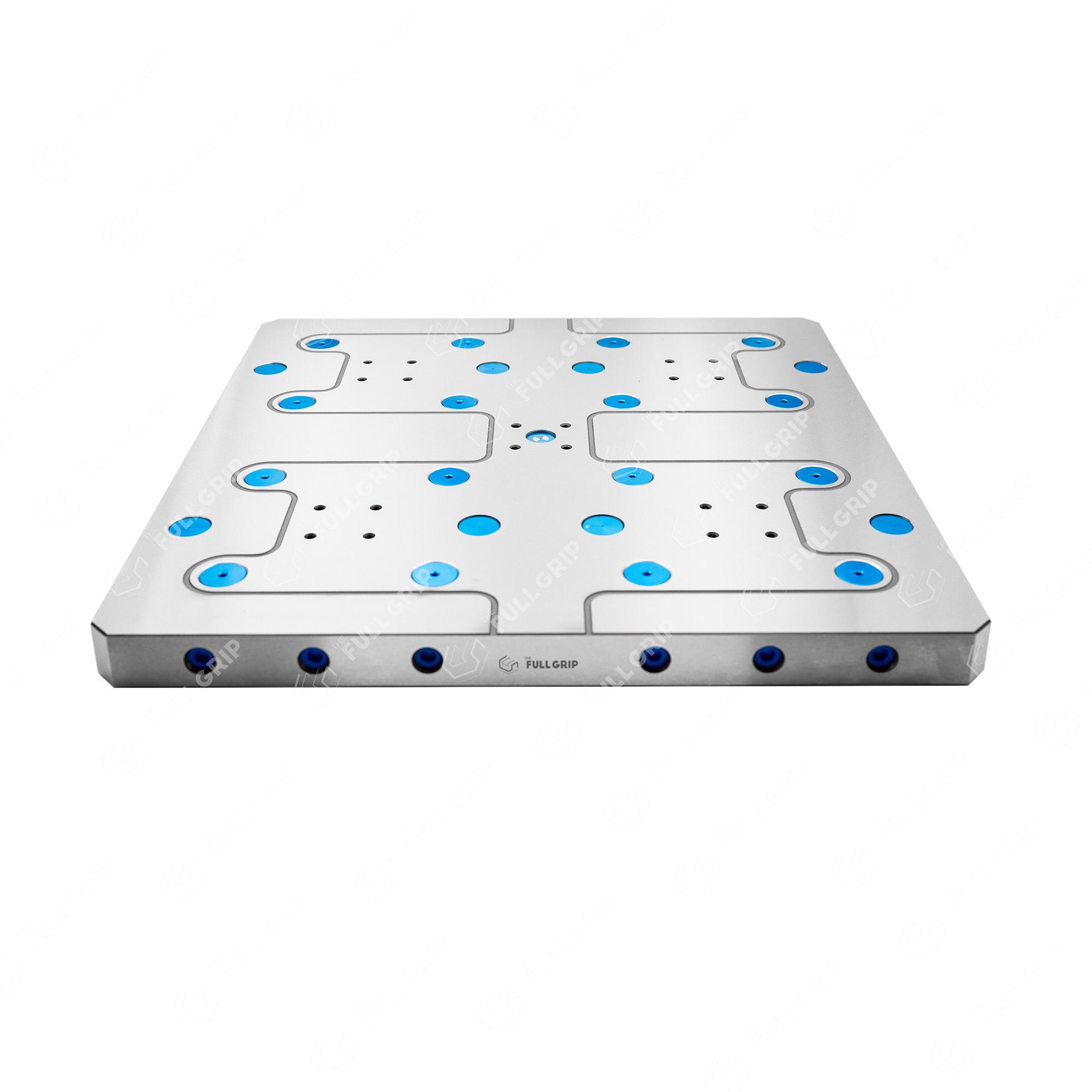 384x384x27mm Quad Plate, Zero-Point Plate, Grid 96