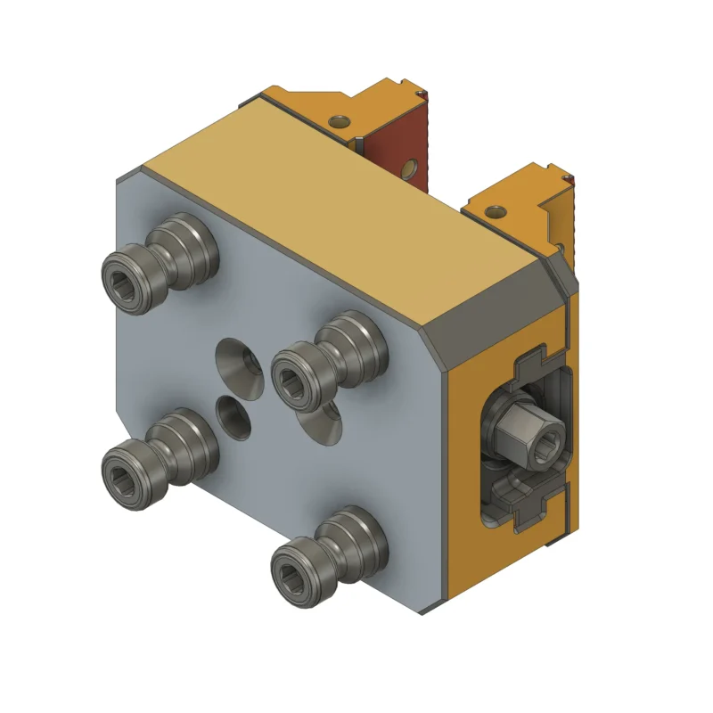 77x90mm Self-Centering Vice with Fixed Jaws - Image 4