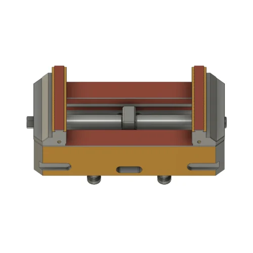 125x260mm Self-Centering Vice with Fixed Jaws