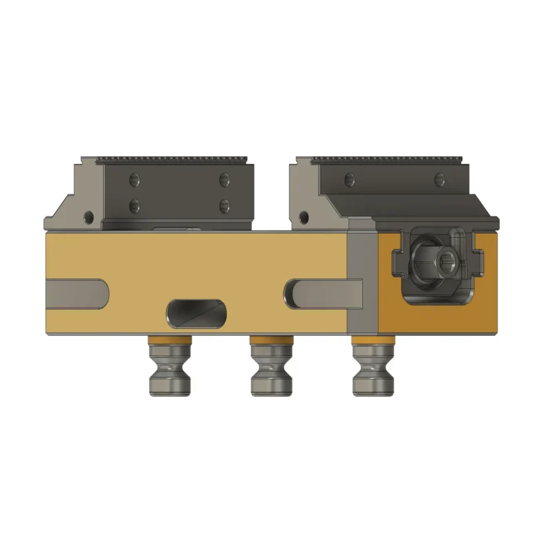 77x170mm Self-Centering Vice with Fixed Jaws - Image 3