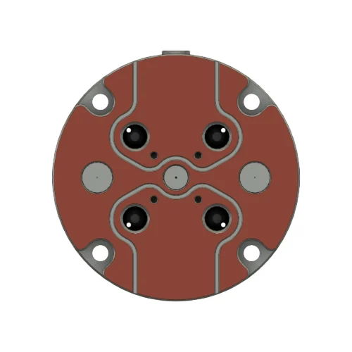 Zero Point Plate – Round – Ø157x27mm – Grid 52