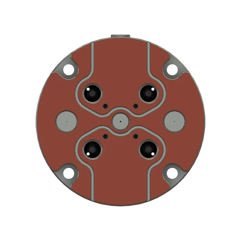 Zero Point Plate - Round - Ø157x27mm - Grid 52