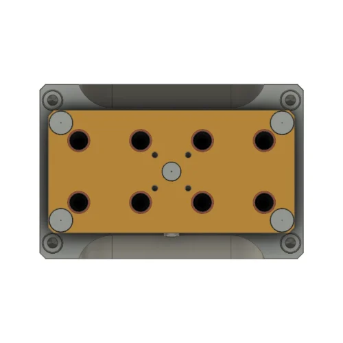 208x104x27mm Dual Plate, Zero Point Plate, Grid 52