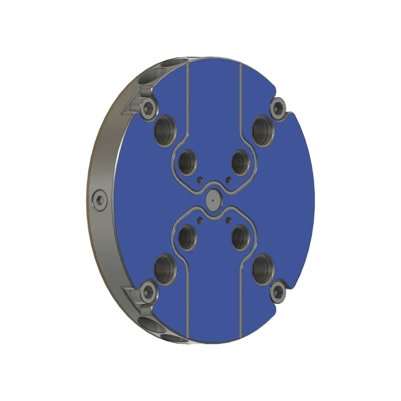 Zero-Point Plate - Round - 52 / 96 Grid - 199x27mm