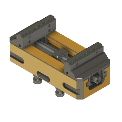 77x170mm Self-Centering Vice with Fixed Jaws