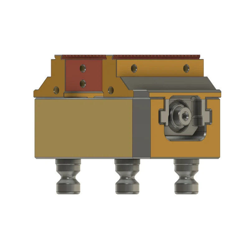 77x90mm Self-Centering Vice with Fixed Jaws - Image 3
