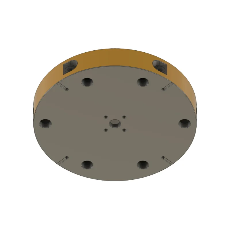 Zero-Point Plate – Round – Ø176x27mm – Grid 96 - Image 5