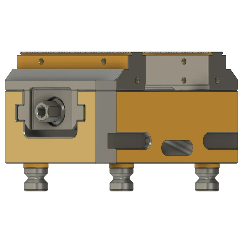 125x160mm Self-Centering Vice with Fixed Jaws - Image 5