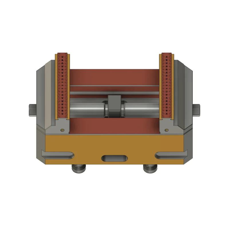 125x210mm Self-Centering Vice with Fixed Jaws - Image 3