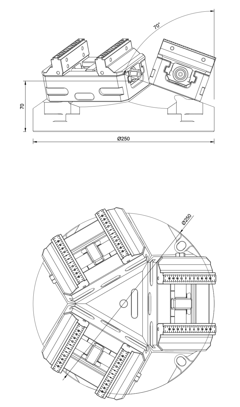 Ø250mm Tri-Riser - System 52 - Image 2