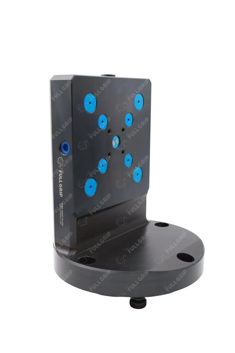 Zero Point 90° L Plate, Fixture Base, Single Side – Integrated 52/96